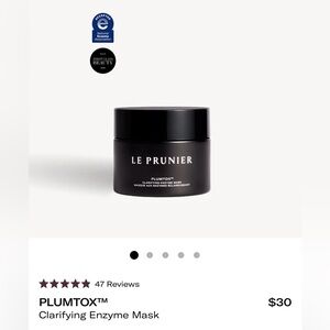 Unopened Le Prunier Plumtox Clarifying Enzyme Mask 15mL